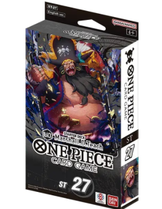 One Piece Starter Deck ST27 Marshall D. Teach (Inglés)  -