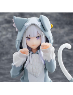 Yumemirize Figure. Emilia Mofumofu. Re:Zero 2