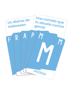 Quick Stop Family. Board Game (Spanish) 2