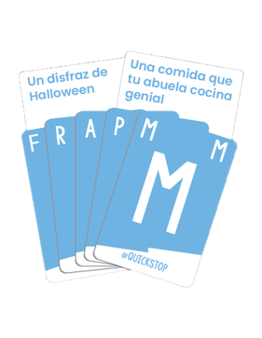 Quick Stop Family. Board Game (Spanish)