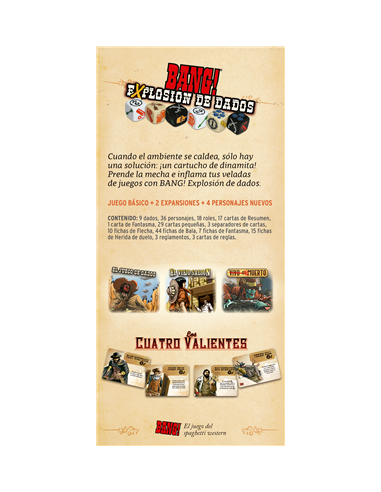 Bang! Explosión de dados