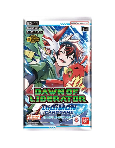 Digimon Dawn of Liberator EX11: Booster Pack (12) English