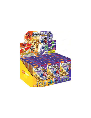Blokees Box Mini Figures Galaxy Version Defender 02 (12 Random Mini Figures). Transformers