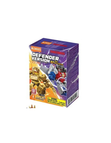 Blokees Caja de Mini Figuras Galaxy Version Defender 02 (12 Mini Figuras Aleatorias). Transformers