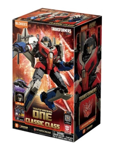 Maqueta Classic Class Starscream. Transformers ONE. Blokees