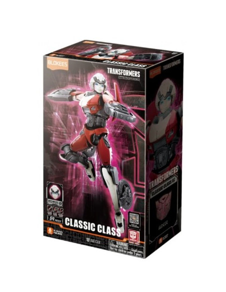 Maqueta Classic Class 07 Arcee. Transformers. Blokees