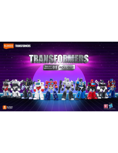 Blokees Caja de Mini Figure Galaxy Version Defender 01 (9 Random Mini Figures). Transformers