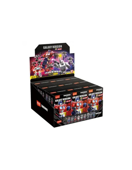 Blokees Caja de Mini Figuras Galaxy Version Defender 01 (9 Mini Figuras Aleatorias). Transformers