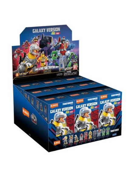 Blokees Caja de Mini Figure Galaxy Version Defender 02 (Random). Transformers