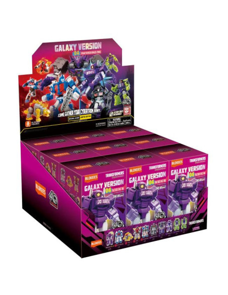 Blokees Mini Figure Galaxy Version Defender 04 (Random). Transformers