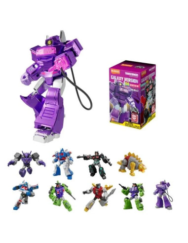 Blokees Caja de Mini Figuras Galaxy Version Defender 04 (9 Mini Figuras Aleatorias). Transformers