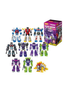 Blokees Caja de Mini Figuras Galaxy Version Defender 04 (9 Mini Figuras Aleatorias). Transformers 2