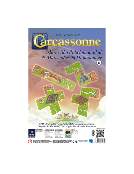 Carcassonne: Maravillas de la humanidad II (Spanish)