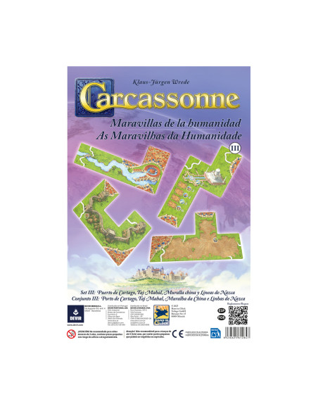 Carcassonne: Maravillas de la humanidad III