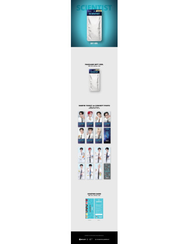 (PRE-ORDER) ENHYPEN - [ENHYPEN WORLD COUPON CARD COLLECTION] SCIENTIST GIFT Version