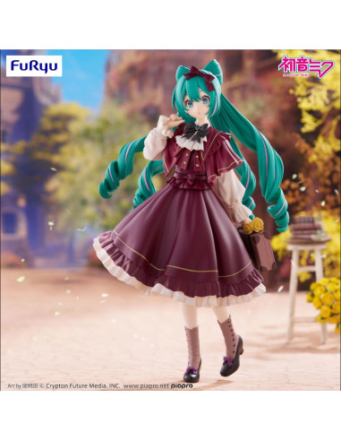 Figura Trio-Try-It Hatsune Miku Clasica Retro Europea PVC. Hatsune Miku