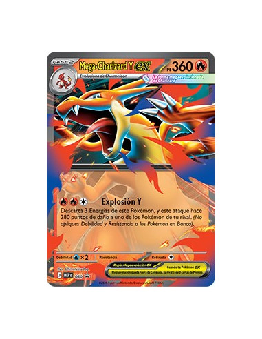 Tin Mega Charizard Y EX (Spanish)