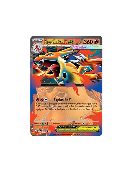 Lata Mega Charizard Y EX (Español)