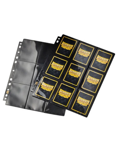 Caja de Hojas de Archivador 9 Bolsillos Ultra Pro Platinum (100)