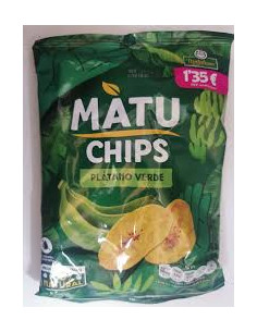 Matu Chips Platano verde