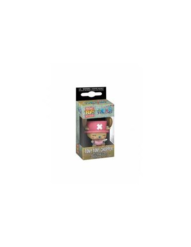 Llavero Funko Pop Chopper with cotton candy. One Piece