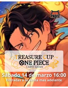 Torneo OP Treasure Cup 2026 Sábado 14 de marzo 16:00