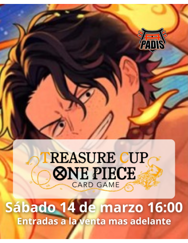 Torneo OP Treasure Cup 2026 Sábado 14 de marzo 16:00