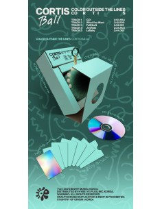 PreOrder - CORTIS - [COLOR OUTSIDE THE LINES] 1st EP Album CORTIS BALL Version 2