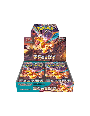 Scarlet & Violet 3 Ruler of the Black Flame (Obsidian Flames): Booster Box (30) Japanese