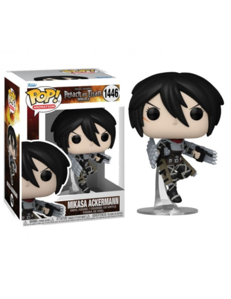 Funko Pop Mikasa Ackermann. Attack On Titan. Ataque a los Titanes