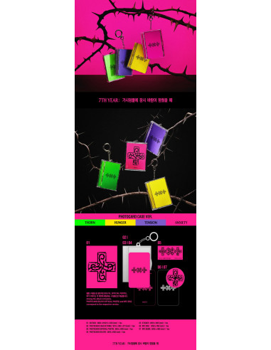 (PRE-ORDER) Tomorrow x Together TXT - [7TH YEAR : A MOMENT OF STILLNESS IN THE THORNS] PHOTOCARD CASE RANDOM Version