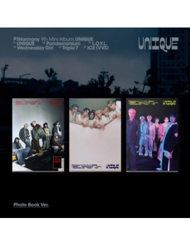 (PRE-ORDER) P1Harmony - [UNIQUE] 9th Mini Album PHOTOBOOK