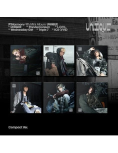 (PRE-ORDER) P1Harmony - [UNIQUE] 9th Mini Album COMPACT RANDOM Version