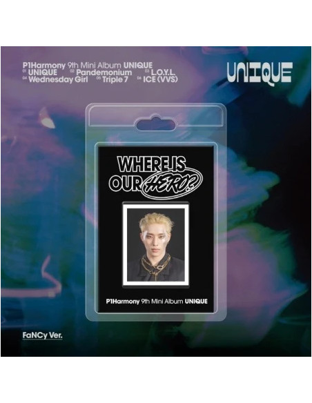 (PRE-ORDER) P1Harmony - [UNIQUE] 9th Mini Album FANCY RANDOM Version