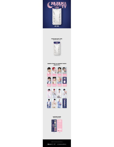 (PRE-ORDER) ENHYPEN - [WORLD COUPON CARD COLLECTION] PAJAMA PARTY GIFT ver.