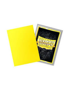 Dragon Shield Cases Standard Size (63x88mm) - Yellow Silver Dual Matte (100) 2