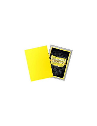 Fundas Dragon Shield Tamaño Standard (63x88mm) - Yellow Silver Dual Mate (100)