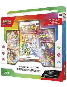 Mega Evolution - Rising Heroes Illustration Collection: First Companions (Spanish)