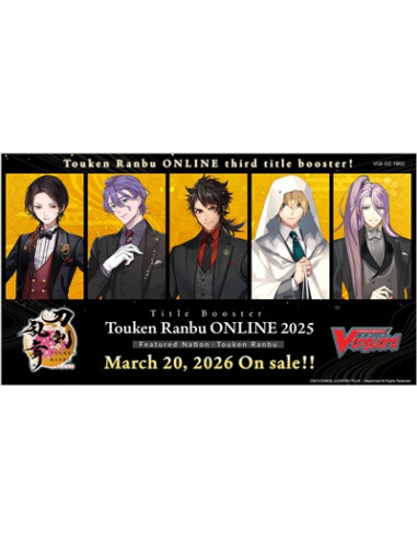 PREORDER Touken Ranbu ONLINE 2025 DZ-TB02: Booster Box (12)  - This item is a PREORDER. It will be shipped on the release date: 