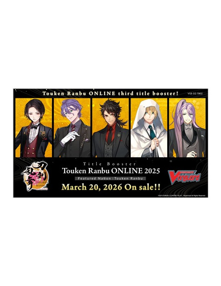 PREORDER Touken Ranbu ONLINE 2025 DZ-TB02: Booster Box (12)  - This item is a PREORDER. It will be shipped on the release date: 