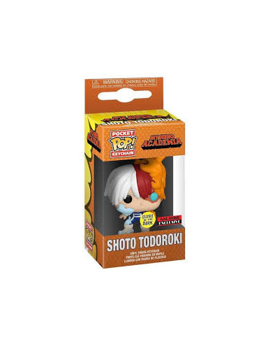 Llavero Pop Shoto Todoroki. My Hero Academia