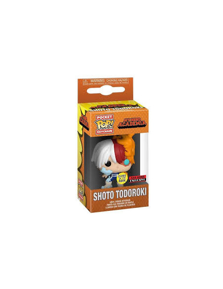 Llavero Pop Shoto Todoroki. My Hero Academia
