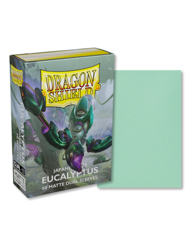 Fundas Dragon Shield Tamaño Japonés (59x86mm) - Eucalyptus Dual Matte (60)