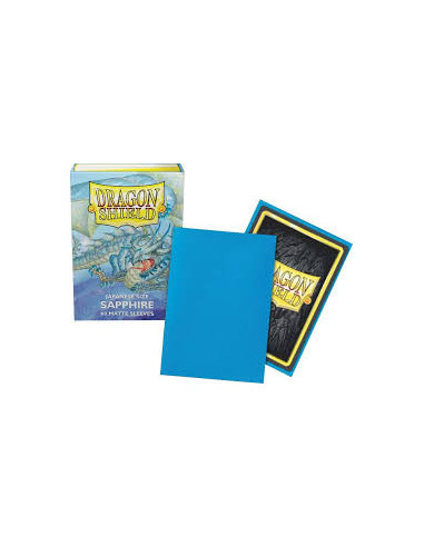 Fundas Dragon Shield Tamaño Japonés (59x86mm) - Sapphire Matte