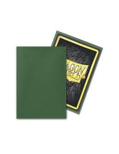 Dragon Shield Japanese Size Sleeves (59x86mm) - Forest Green Matte Sleeves