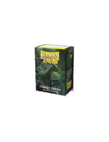 Fundas Dragon Shield Tamaño Japonés (59x86mm) - Forest Green Matte Sleeves