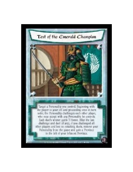 Test of the Emerald Champion FOIL
