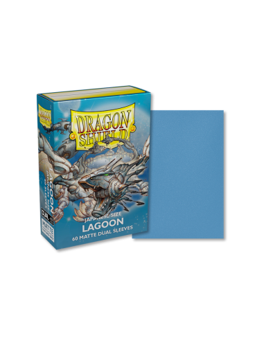 Fundas Dragon Shield Tamaño Japonés (59x86mm) - Lagoon Dual Matte (60)