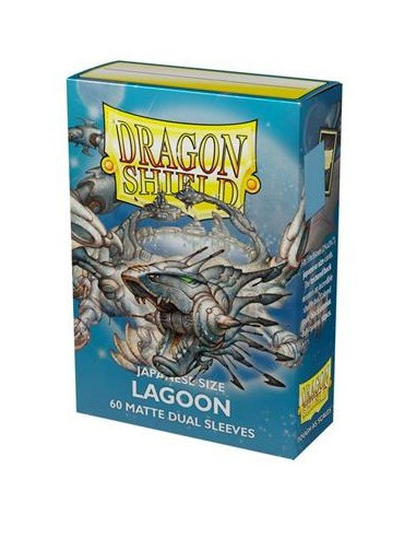 Fundas Dragon Shield Tamaño Japonés (59x86mm) - Lagoon Dual Matte (60)