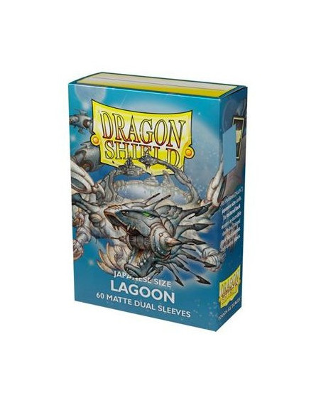 Fundas Dragon Shield Tamaño Japonés (59x86mm) - Lagoon Dual Matte (60)